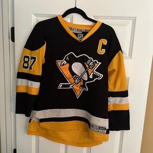 Sidney Crosby penguins jersey youth L/XL